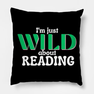 Wild About Reading Pillow