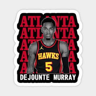 Atlanta Hawks Dejounte Murray 5 Magnet