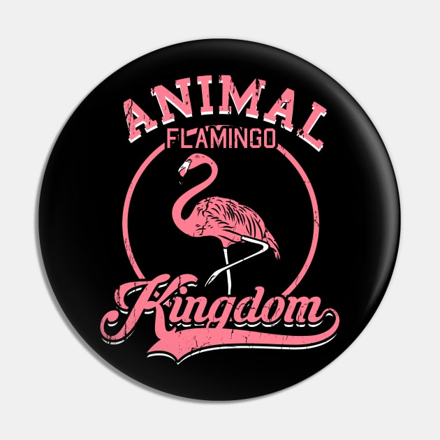 Animal Kingdom Flamingo Pin by absolemstudio