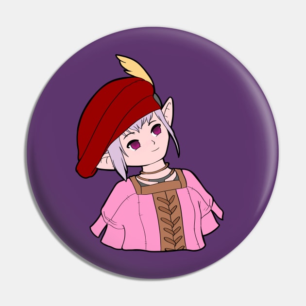 Lala Receptionist Pin by Adastumae