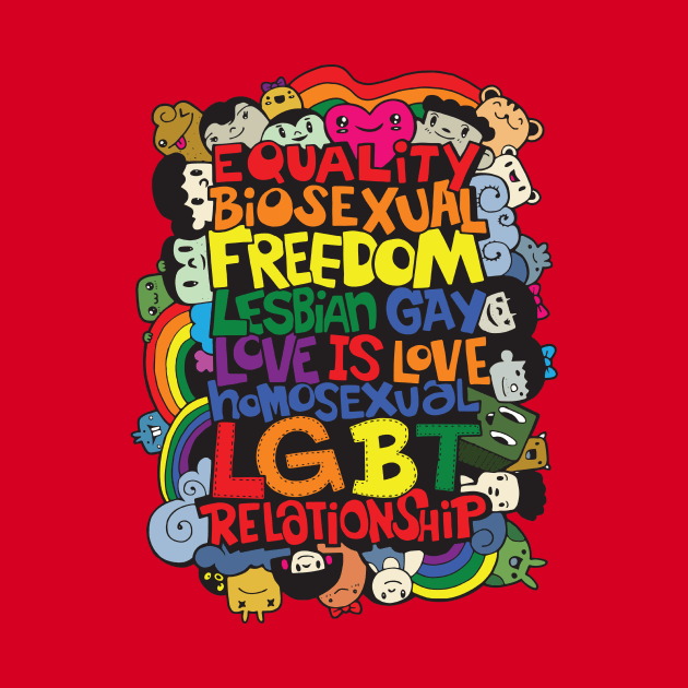 LGBT Couples Design - LGBT Equality by Printaha
