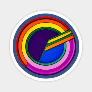 Circular Rainbow Magnet