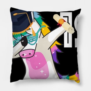 Class of 2019 T-Shirt Graduation Dabbing Unicorn Pillow