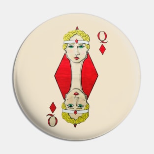 Queen Diamonds Pin