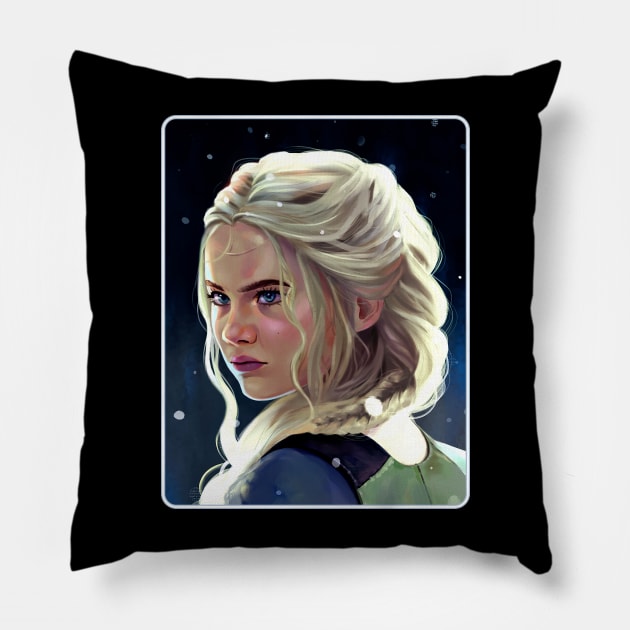 Ciri Pillow by Fefierys