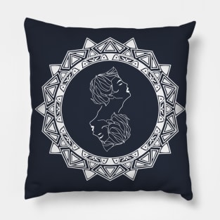 Gemini Zodiac Design Pillow