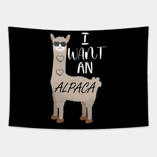 Alpaca Quote Tapestry