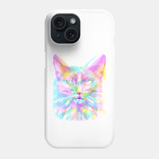 Artistic Cat Decor Phone Case