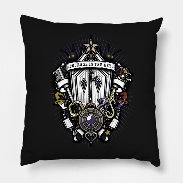 Kingdom Crest Pillow by Arinesart