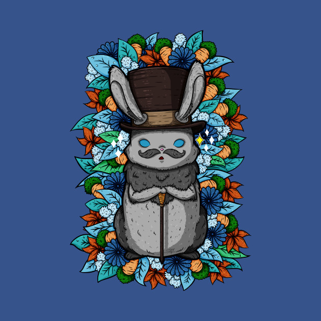 Top Hat Bunny - Bunny - T-Shirt