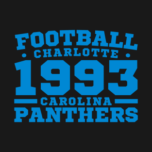 Football Charlotte 1993 Carolina Panthers T-Shirt