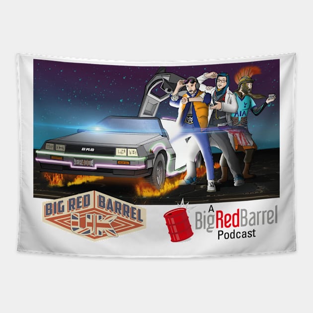 BRB UK BtTF! Tapestry by Big Red Barrel