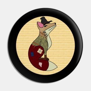 Wonderful Foxes of Oz - Scarecrow Pin