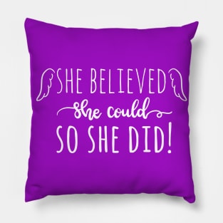 She believed Pillow