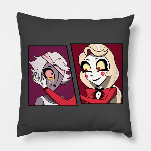 Hazbin Hotel: No More Tears Pillow by BlackKnightProductions