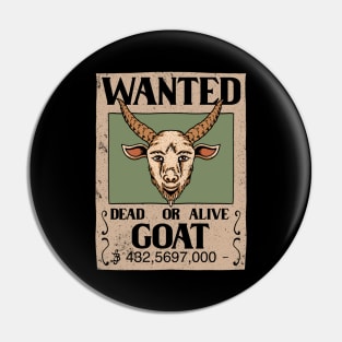 Criminal Goat Pin