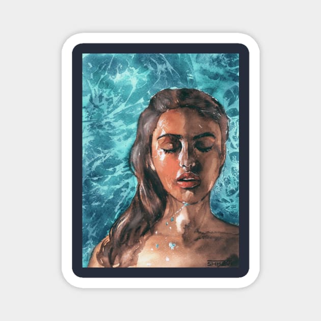 Water color Magnet by Pisune