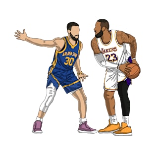 LeBron James Vs Steph Curry T-Shirt