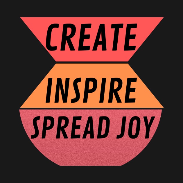 Creative Spark, Joyful Inspiration by Blairvincentg