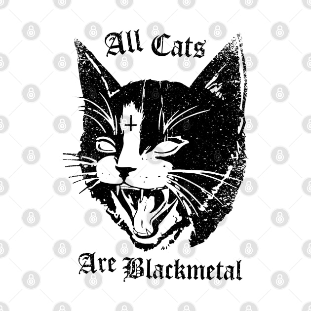 ACAB - All Cats Are Blackmetal! by fuzzdevil