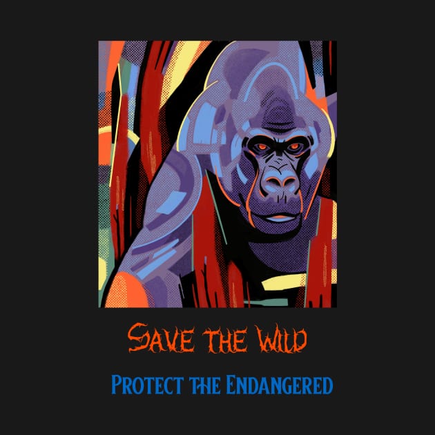 save the wild protect the endangered by Zipora