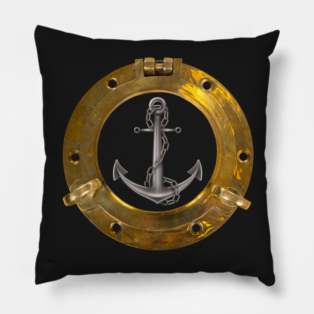 Anchor Pillow by FotoJarmo