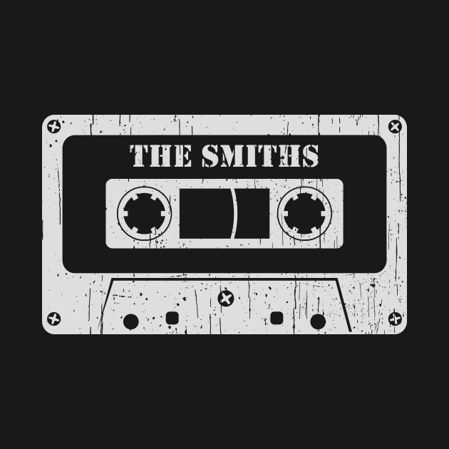 The Smiths - Vintage Cassette White by FeelgoodShirt