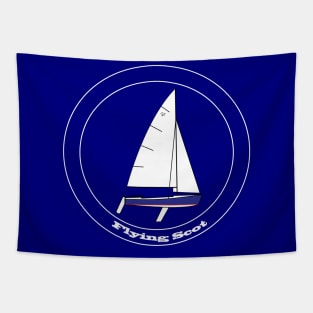 Flying Scot sailboat Tapestry