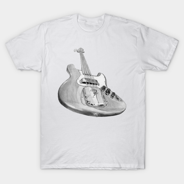 F Bass guitar - Bass Guitar - T-Shirt | TeePublic