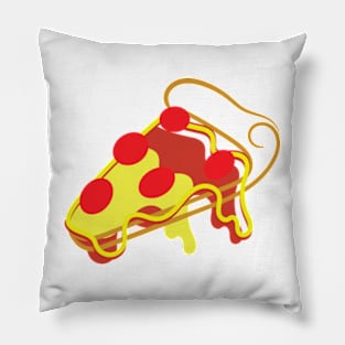 Pizza Slice, Cool, Outline Pillow