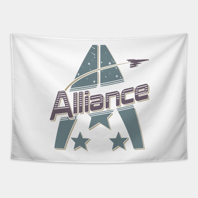 Alliance Vintage Tapestry by Sowseegg