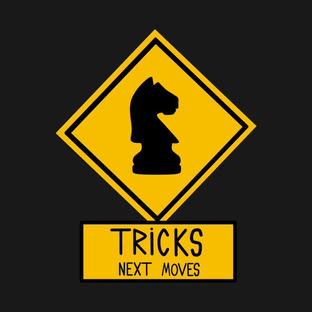 Chess Danger Sign for Knights by BadassChess