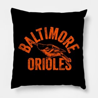 Vintage Orioles Bird Pillow