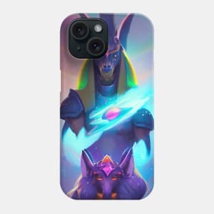 Anpu in the Celestial Court Phone Case