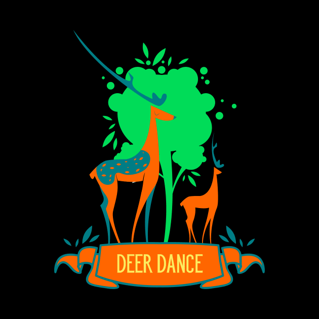 Deer dance by cypryanus