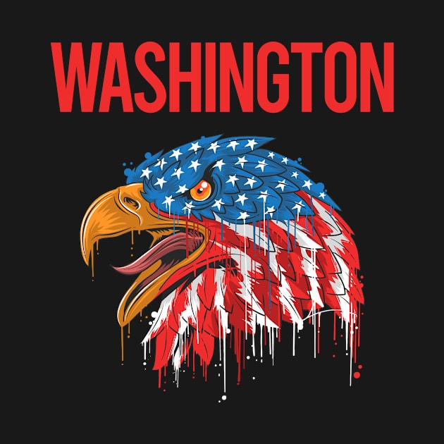 USA Eagle Washington by flaskoverhand