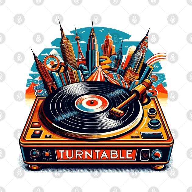 Turntable vintage by remixer2020