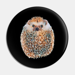 Hedgehog - Woodland Themed Kids Room, Funny Gifts For Forester, Cute Anima Pin