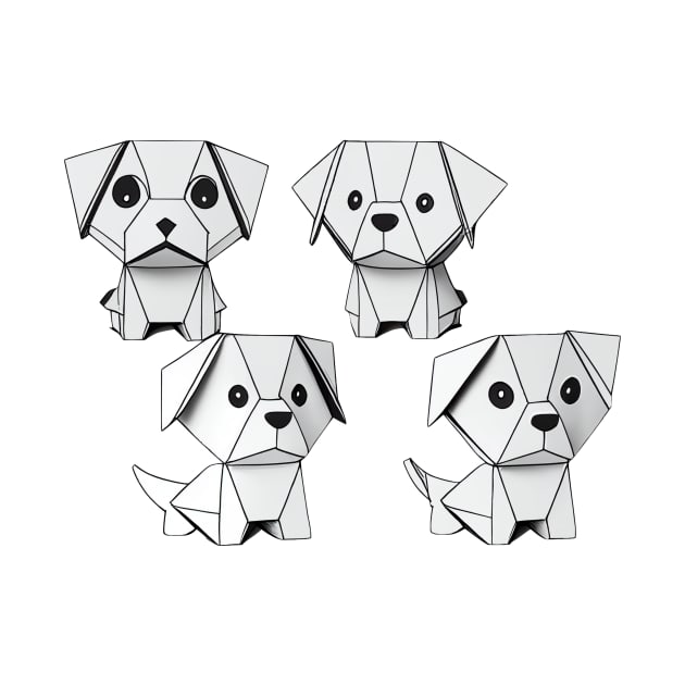 Origami puppies pack by stkUA