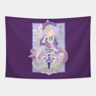 Icy Resurrection Qiqi v2 Tapestry