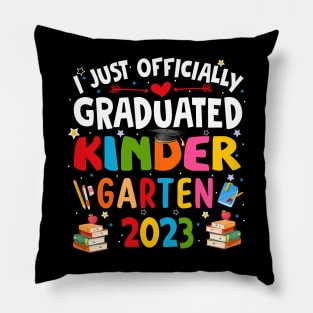 I Graduated Kindergarten Graduation Class of 2023 Pillow