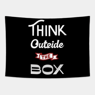 Think outside the box Tapestry