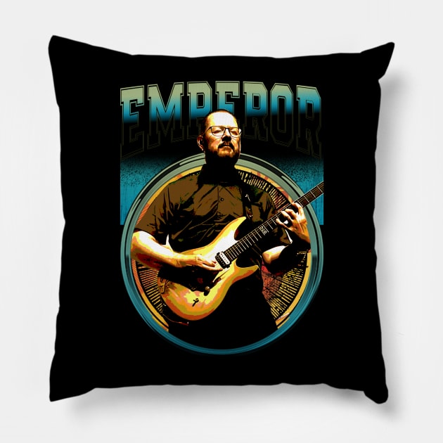 IX Equilibrium of Fashion Emperors Band T-Shirts, Where Dark Style Meets Black Metal Symphonies Pillow by woman fllower