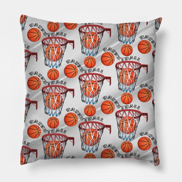 Basketball Pillow by Designoholic