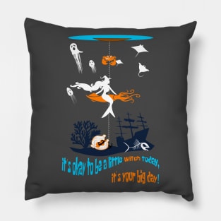 it is OK to be a little witch Pillow