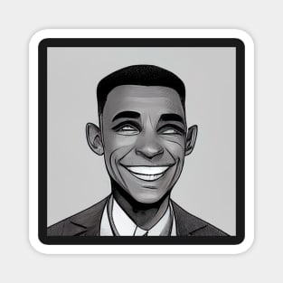 Barack Obama | Comics Style Magnet