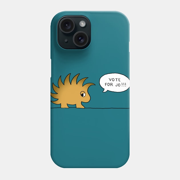 VOTE FOR JO COMIC Phone Case by FlySquareWare