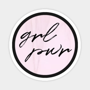 grl pwr Magnet