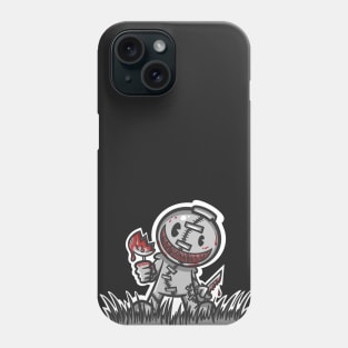 Diabolical doll B/W Phone Case