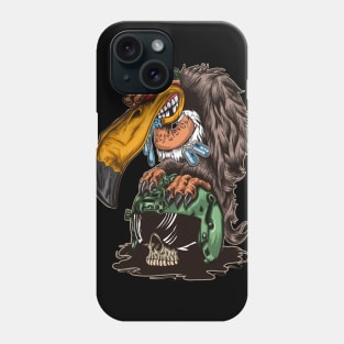 Skull Soldier Pilot Army Vulture Honor Dog Tag Phone Case